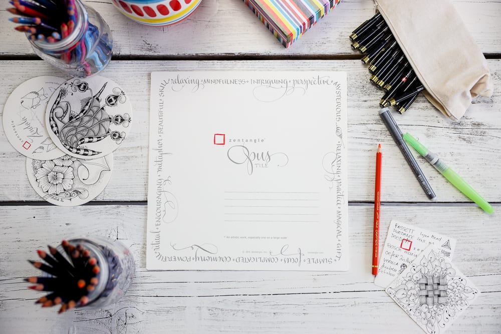 Zentangle Opus Tiles - Afbeelding 5