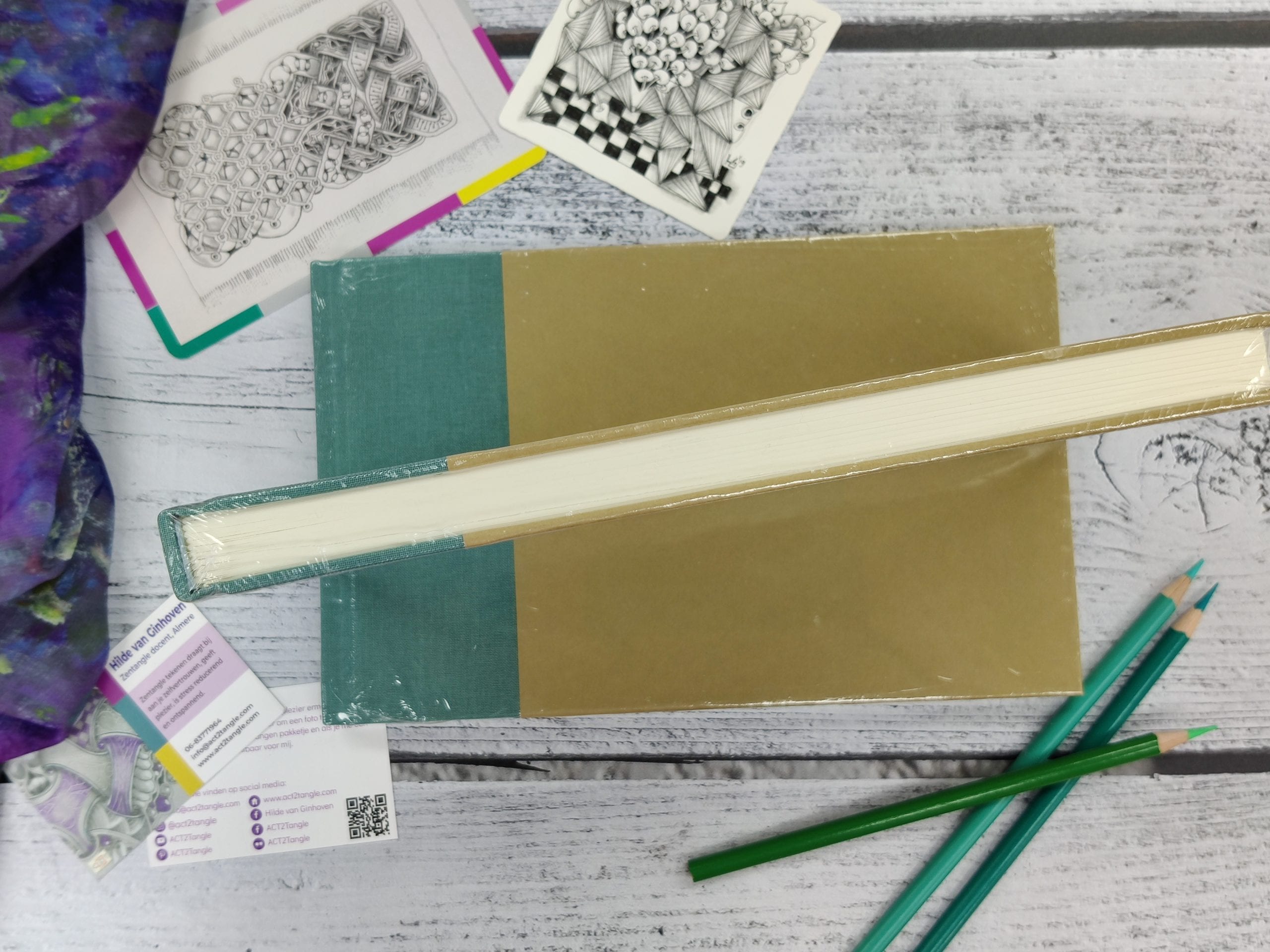 Zentangle Dagboek voor al je mooie tekeningen