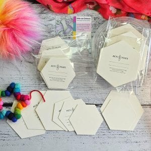 ACT2Tangle Tile Hexagon (handgemaakt)