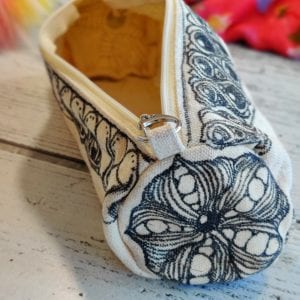 Katoenen Etui + Identipen Zwart