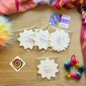 ACT2Tangle Tile Ster 10-hoek (handgemaakt)