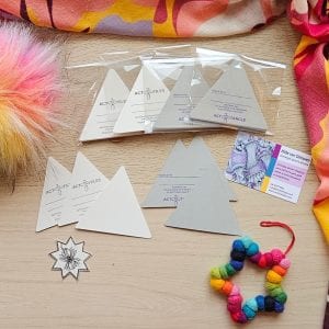 ACT2Tangle Tile Driehoek (handgemaakt)