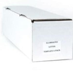 Project Pack 23 - Iluminated letter template