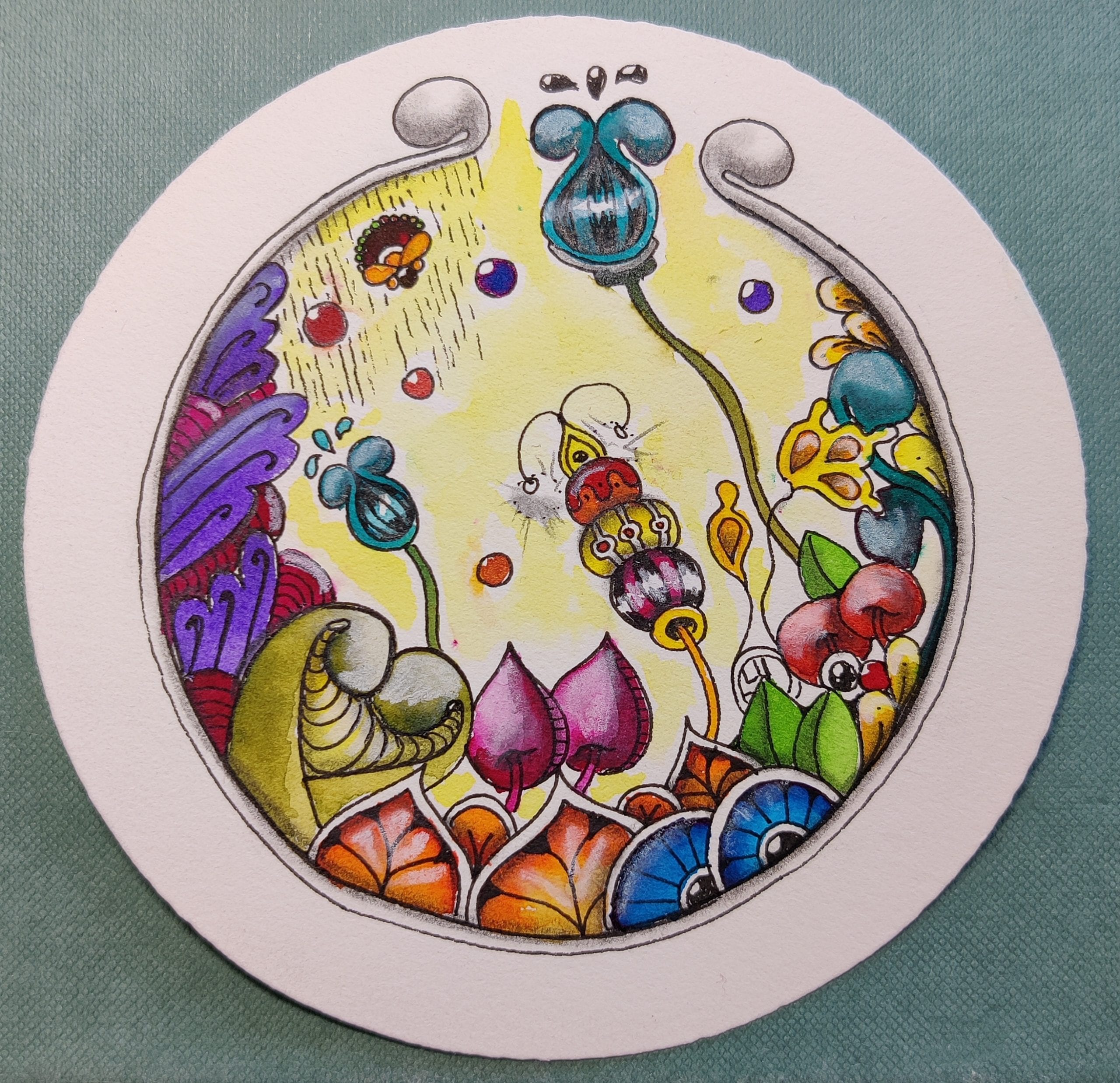 Spring Zendala Video Lesson – Relax with Colo