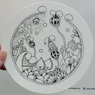 Videoles Lente Zendala - Spelen met kleur - Afbeelding 2