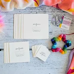 Witte Tiles (Handgemaakt)