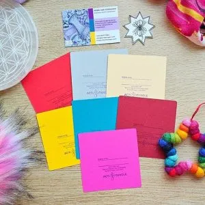 Gekleurde tiles (Handgemaakt)