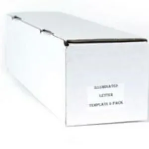 Project Pack 23 - Iluminated letter template